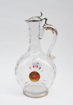 Glaskrug - Glas, Silber - 1720 Glaskrug - Glas, Silber - 1720