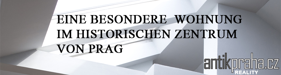 Eine besondere Wohnung im historischen Zentrum von Prag zu verkaufen. Eine besondere Wohnung im historischen Zentrum von Prag zu verkaufen.
