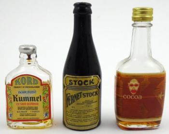 Glasflasche - Glas - 1955 Glasflasche - Glas - 1955