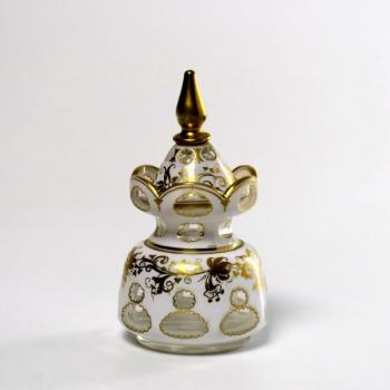 Flakon - klares Glas, Opalglas - 1840 Flakon - klares Glas, Opalglas - 1840