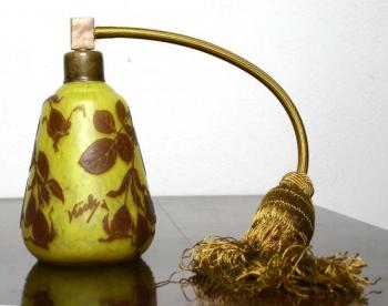 Glasarbeit - geätztes Glas - sign. Köck - 1925 Glasarbeit - geätztes Glas - sign. Köck - 1925