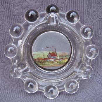 Glas Aschenbecher - 1930 Glas Aschenbecher - 1930