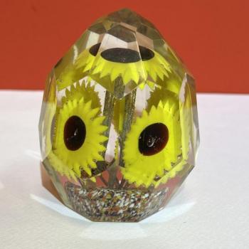 Glas-Briefbeschwerer - 1930 Glas-Briefbeschwerer - 1930