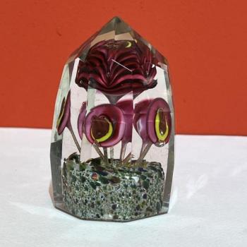 Glas-Briefbeschwerer - 1920 Glas-Briefbeschwerer - 1920