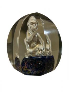 Glas-Briefbeschwerer - Glas, geschliffenes Glas - 1920 Glas-Briefbeschwerer - Glas, geschliffenes Glas - 1920