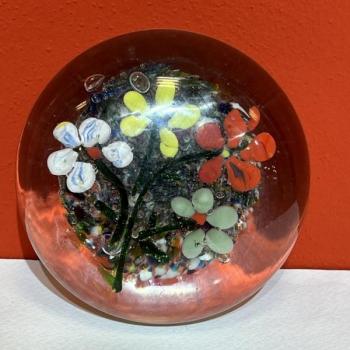 Glas-Briefbeschwerer - 1890 Glas-Briefbeschwerer - 1890