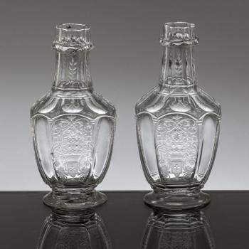 Paar barocker Flakons Paar barocker Flakons